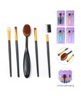 SET DE BROCHAS DE MAQUILLAJE x5un - 38904x1