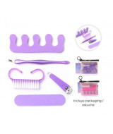 SET DE MANICURIA Y PEDICURIA V.COLORS x5pzas - 38955x1