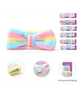 VINCHA P/MAQUILLAJE SKINCARE RAYAS V.COLORES - 38939x1