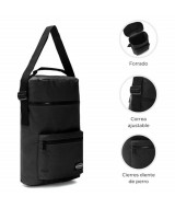 BOLSO MATERO GOODPACK NEGRO 25x12x38cm - 38  