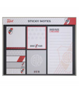 SET DE NOTAS STICKY NOTES V.TAMAÑOS RIVER - L3STNRIVx1