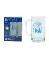 SET VASO VIDRIO CHOPP BIG LIFE CON CAJA - HSETDDP  