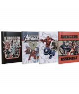 CUADERNO T/F AVENGER HISTORIETA 16x21cm. 48HJS. . RAY. - L4CABA  