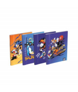 CUADERNO BIG LIFE T/F SONIC ABROCHADO 16x21cm 48hj RAY. - L5CAB  