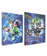 CUADERNO PPR T/D 16x21 AVENGERS 48hj. RAY - L4CCO  