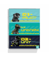 CUADERNO BIG LIFE UNIV.21x29,7 T/F GAME ZONE 80hj. RAY. - L5CTF  