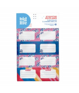 ETIQUETAS BIG LIFE P/CUADERNOS JUST COOL x16un.- L5ETI  