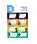 ETIQUETAS BIG LIFE P/CUADERNOS GAME ZONE x16un.- L5ETI  