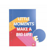 CARPETA BIG LIFE CARTONE A4 2 TAPAS JUST COOL - L5CNA4  