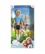 MUÑECA TINY FUTBOLISTA 18 x 5,5 x 33cm. - 55  