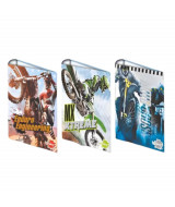 CARPETA INKDROP CARTONE N°3 DOS TAPAS MOTOCROSS - 302119x1