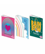 CARPETA INKDROP CARTONE 3 ANILLOS x 40mm ARCO IRIS - 300207x1