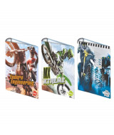 CARPETA INKDROP CARTONE N°5 DOS TAPAS MOTOCROSS - 303119x1