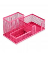 ORGANIZADOR ALAMBRE 3 COMPART.ALTO FUCSIA 21x10x9cm - 905  