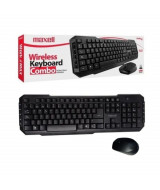 KIT TECLADO+MOUSE MAXELL INALAMBRICO WKBC-200 NEGRO -  347  