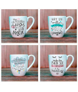 TAZA BOMBE 10 CM FRASES.-GA137FESP3-S  