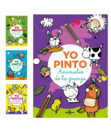 LIBRO DE PINTAR - COLORES YO PINTO VARIOS TITU  