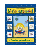 LIBRO COLECCION CUENTOS PARA COLOREAR-VIAJE ESPECIAL-19,5cm.x24cm.-200  