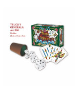 JUEGO DE MESA CLASICOS ARGENTINOS TRUCO Y GENERALA 25 X 14 X 8 cm - 2  