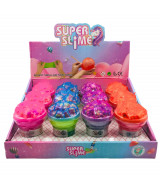 SUPER FUN SLIME CON GLITTER EN VASITO - A200  