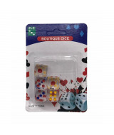 DADOS EN BLISTER X 5  8,5x12cm  - PX1  