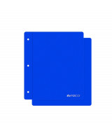 CARPETA EZCO NRO. 3 PLASTICA 2 TAPAS AZUL. - 203603-Ax1