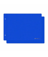 CARPETA EZCO NRO. 5 PLASTICA 2 TAPAS AZUL. - 203605-Ax1