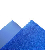 GOMA EVA COLLEGE GLITTER AZUL 60x40  