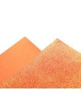GOMA EVA COLLEGE GLITTER NARANJA 60x40  