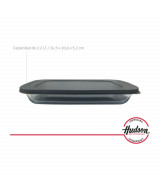 FUENTE HUDSON RECT.DE VIDRIO C/TAPA 345x206x52cm - VT  