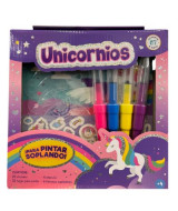 SOPLADORES SPRAY PARA PINTAR SOPLANDO -UNICORNIOSx1