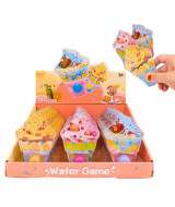 JUEGO DE AGUA FORMA HELADO 1 BOTON DISPLAY x24 UNIDADES.-924  