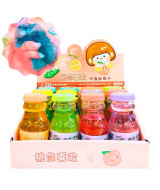 SLIME NENAS EN BOTELLA C/TAPA 4X10CM - 926  