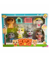 SET PETS DE 8 FIGURAS GATITOS  23X6X33cm.-BL8  