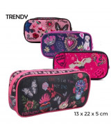 CARTUCHERA NENA TRENDY ESTAMPADA 13x22x5cm - 9  