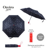 PARAGUAS MUJER OREIRO LOVE MINI AUTOMATICO - 28  