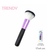 BROCHA DE MAQUILLAJE TRENDY 17x4cm - 153  