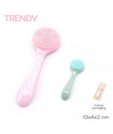CEPILLO LIMPIEZA FACIAL TRENDY MANUAL C/MANGO 13x4x2cm - 18  