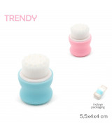 CEPILLO LIMPIEZA FACIAL TRENDY MANUAL 5,5x4x4cm - 18  