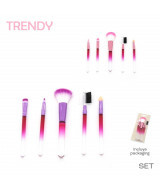 SET DE BROCHAS TRENDY PARA MAQUILLAJE - 18  