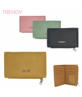 BILLETERA TRENDY C/PORTATARJETA 9x15x2cm V.COLORES - 21560x1