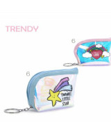 MONEDERO LLAVERO ECUERO LOVE TRENDY.-15004x1