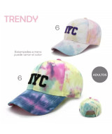 GORRO CAP VISERA TRENDY ADULTO FEM  NY .-148  