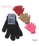 GUANTES TRENDY MUJER VARIOS COLORES - 511  