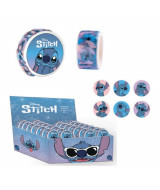 CINTA ADHESIVA STICH STICKERS REDONDOS - 2442110  