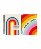 CUADERNO MOOVING ESP T/D 16x21 RAINBOW 80hj.RAY - 1205  