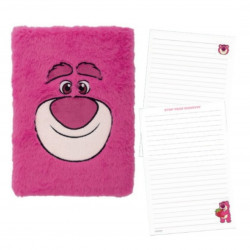 CUADERNO MOOVING LOTSO A5 TAPA PELUCHE 80hj RAY. - 2541236001x1
