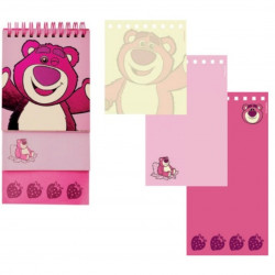 ANOTADOR CON CAPAS LOTSO 60hj C/ESPIRAL 10x20cm - 2541257001x1