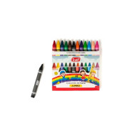 CRAYONES TRABI JUMBO x12 COLORES. -1  