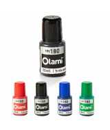 TINTA OLAMI P/MARCADOR DE PIZARRA NEGRA FRASCO x20cc. - TPI180NE  